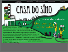 Tablet Screenshot of casadosino.com.br